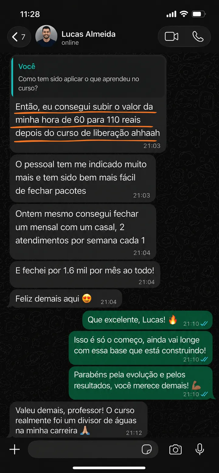 Conversa com Lucas Almeida sobre o curso